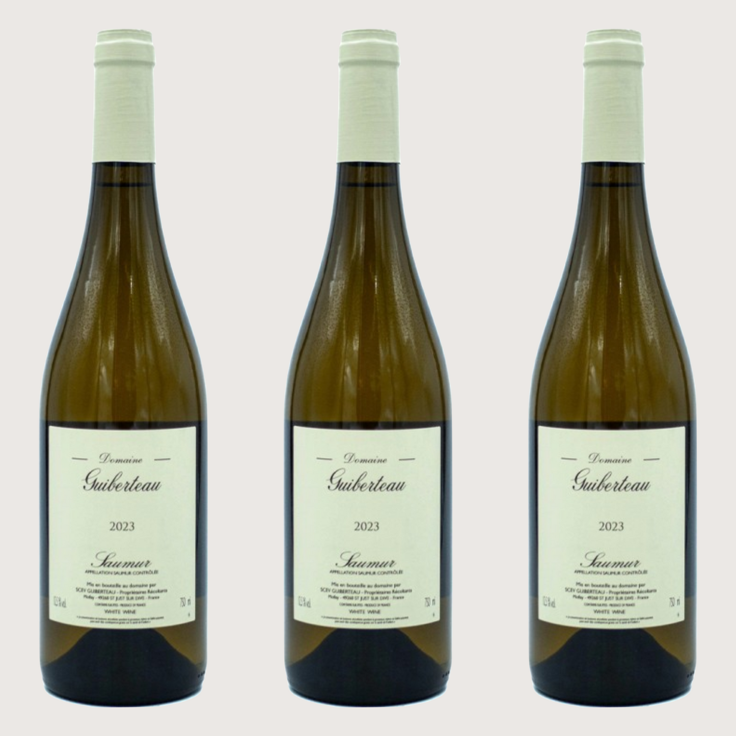 Domaine Guiberteau Saumur Blanc 2023 (3 x 0,75 l)