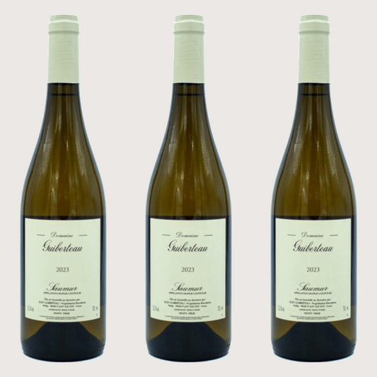 Domaine Guiberteau Saumur Blanc 2023 (3 x 0,75 l)