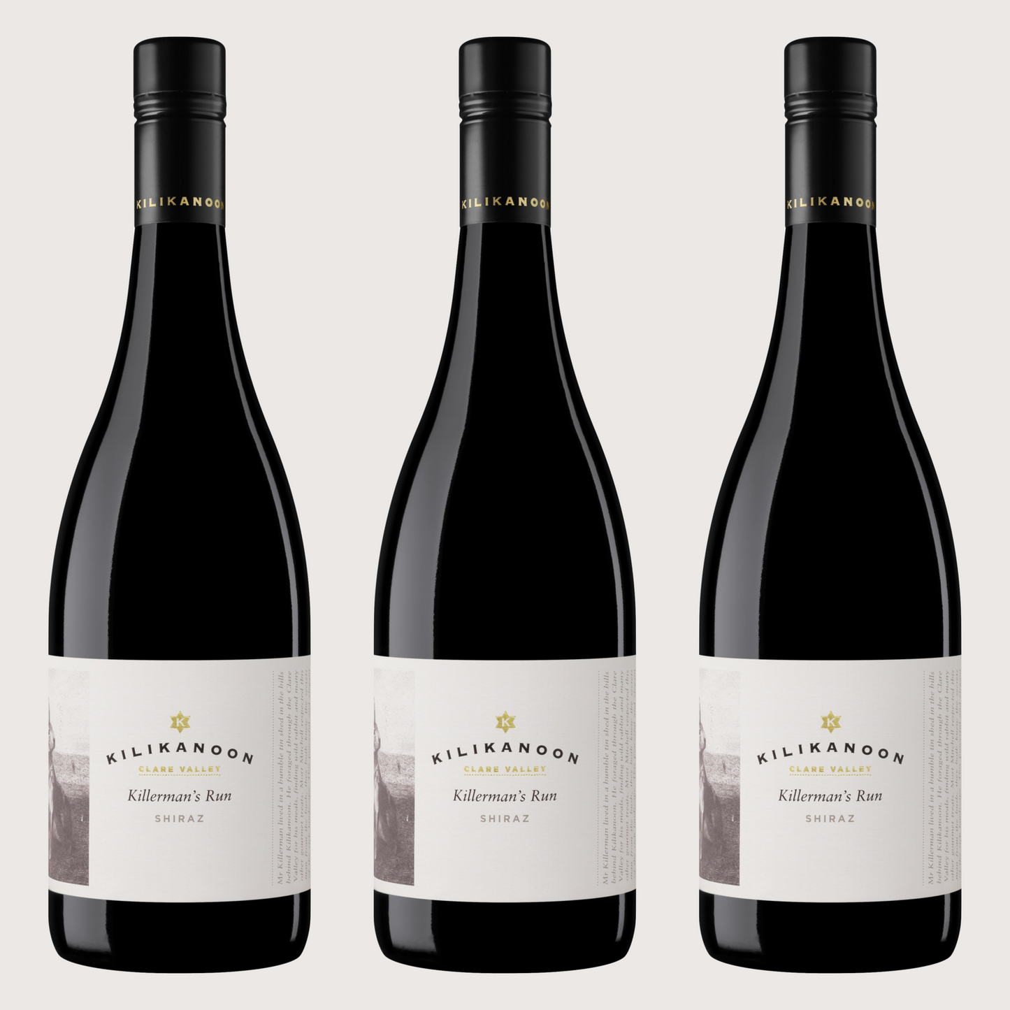 Kilikanoon Killerman's Run Shiraz 2020 (3 x 0,75 l)