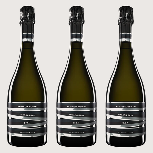 1 Paket Famiglia Olivini Lugana Extra Brut D.O.C. 2019